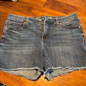 Seven7 Women's Blue Jean Shorts